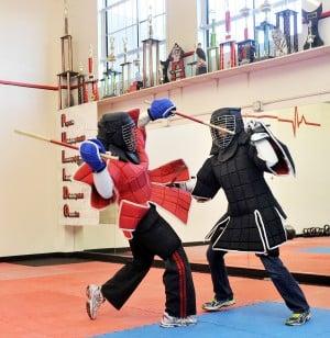 Stick fighting classes: Instructor Linda Pulido 16 time world Champion.