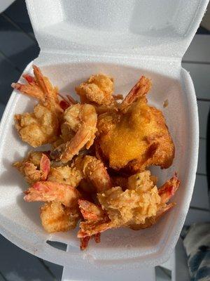 Fried shrimp