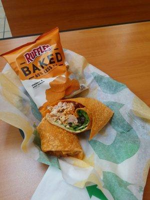 Subway wraps will be available soon and it tastes amazing!