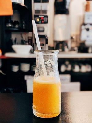 Fresh squeezed OJ