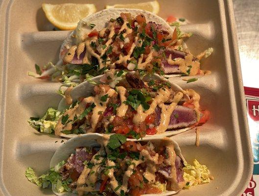 #1 tuna tacos