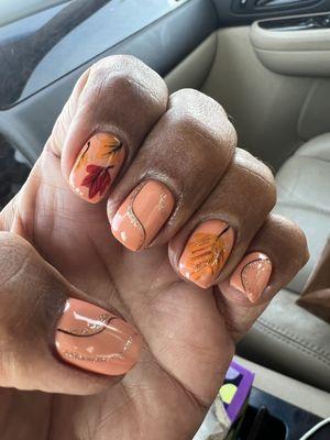 Fall nails by Nick!