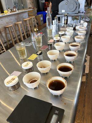 Cupping experience