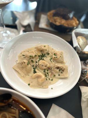 Lobster ravioli