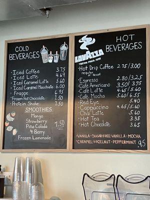 Beverage Menu