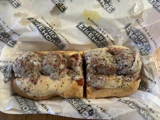 Meatball sub medium