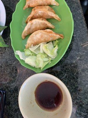 5 Piece Fried Pork Dumplings