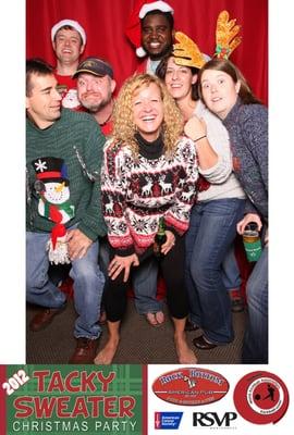 Montgomery AL Capital Kickball Leagues hosts the most fun & largest Tacky Sweater Christmas Party in the River Region