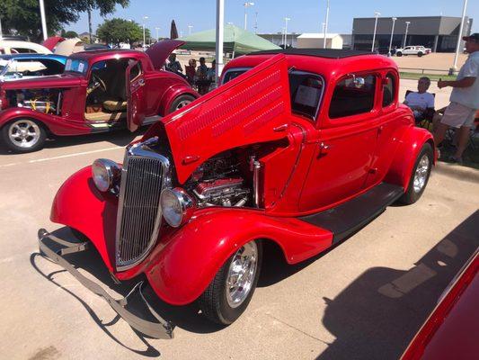 1934 Ford 5 Window Coupe, all steel.