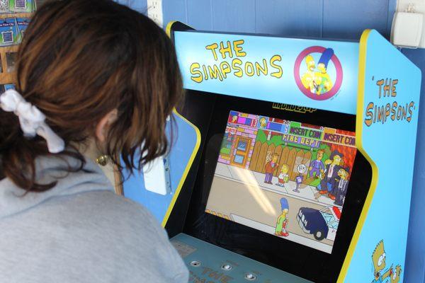 Our Simpsons arcade cabinet has 2 great games, and is free!!