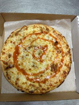 Buffalo chicken pizza