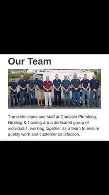 Chastain Plumbing, Heating and Cooling