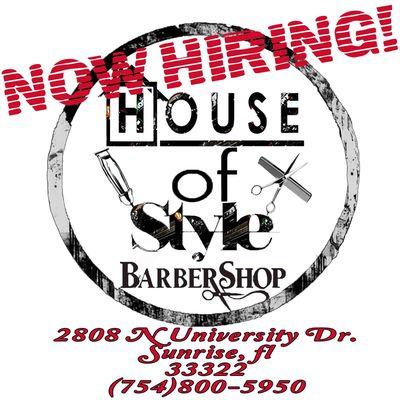 We are looking for barbers ...we offer a $100 referral fee to u