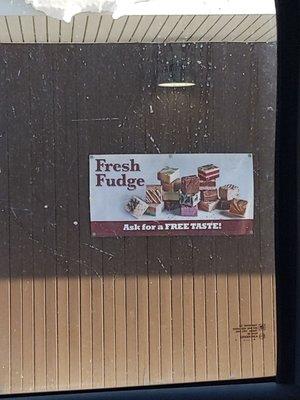 Sorry they have fish home made fudge