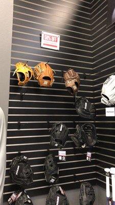 Fielding gloves were 50% OFF today!!!!