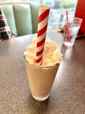 Coffee ice cream, Jameson, and Baileys shake (definitely for adults!)