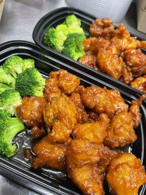 Orange chicken