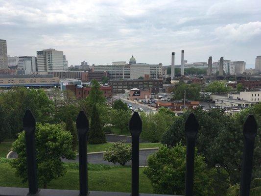 View of Harrisburg from the YWCA