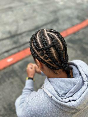 Freestyle braids by Nullah