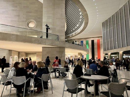 Admiring Meyerson's Architecture Once Again During Intermission! (01/20/23)