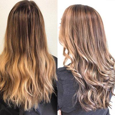 Balayage Correction by Amber