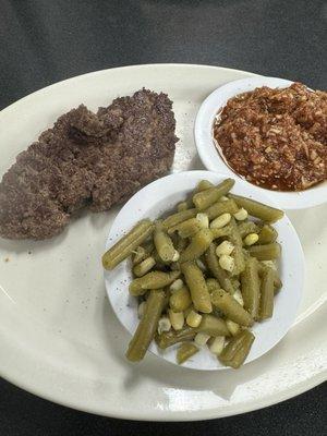 Hamburger steak