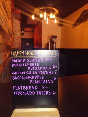 Ambiance. Specials during happy hour.