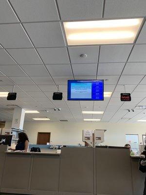 Snashot of front desks/interior