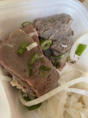 Pho meat (not fresh)