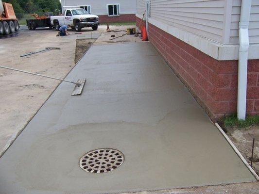 Concrete flatwork