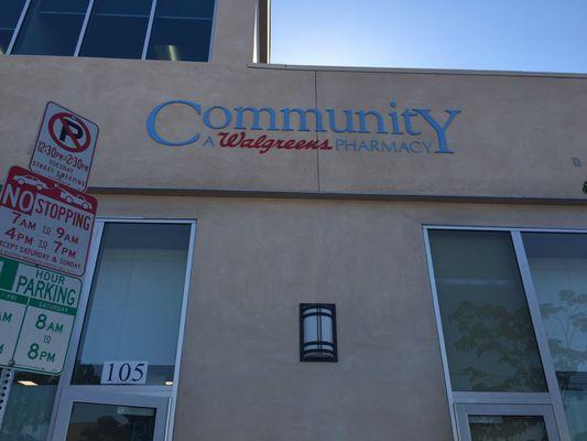 The storefront is facing State Street rather than Marengo.