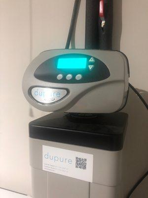 First maintenace call DUPURE machine