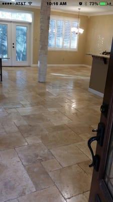 French Versailles Pattern Travertine