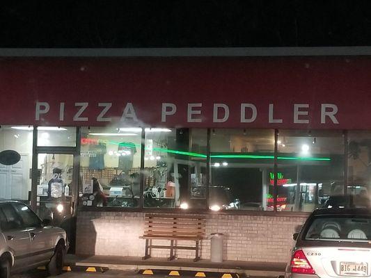 THIS IS THE PIZZA PEDDLER IN MIDWAY..... BOWN BY IGA, LAUNDRY MATT, NEW PUB, ADVANCE AUTO, ETC.....