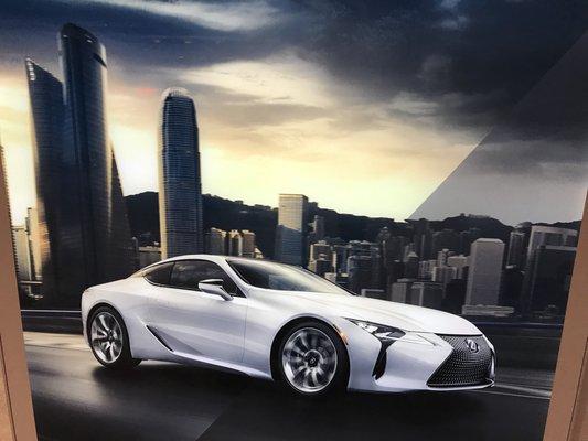 Lexus LC500 At Tampa Bay New car and truck auto show presented by Motor Trend Magazine, Downtown Tampa