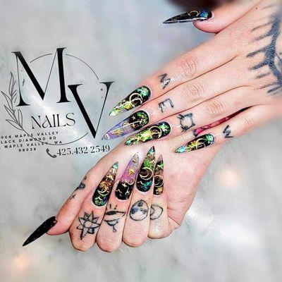 M V Nails