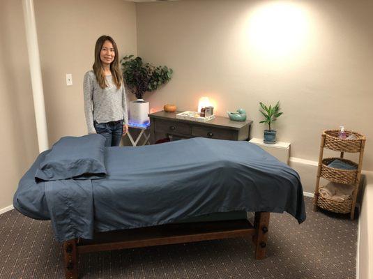 Relax and let the healing process begin in one of our three treatment rooms.