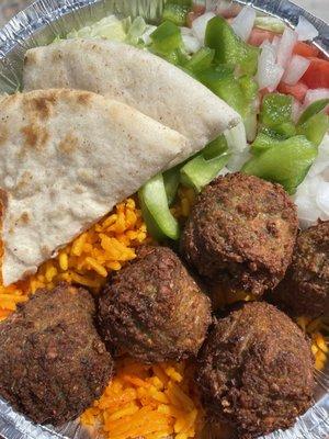 Small Falafel Platter