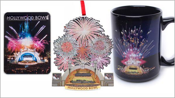 Hollywood Bowl Fireworks souvenirs