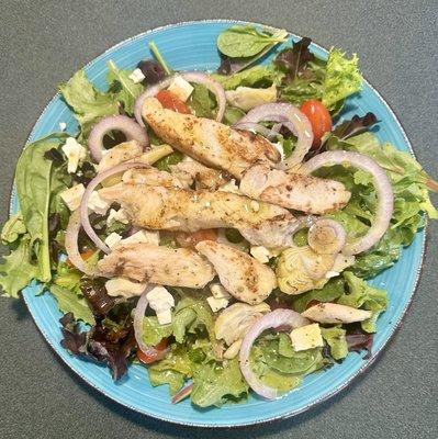 Greek Grilled Chicken Salad