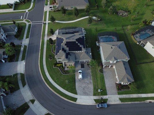 Solar Panel installation in Winter Garden, Florida