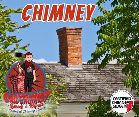 We love Sweeping and Repairing Chimneys.