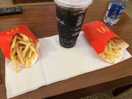 Classic Large Fries Large Coke!!