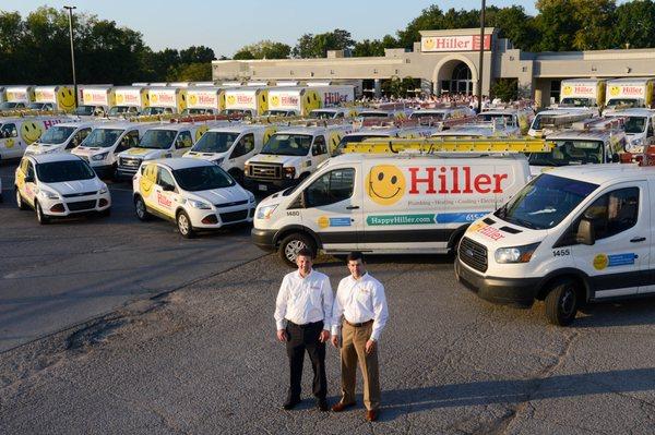 Hiller Plumbing Heating Cooling and Electrical 2016 Corporate Office - Jimmy and Jimmy Jr.