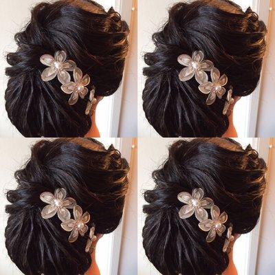 Bridal up do