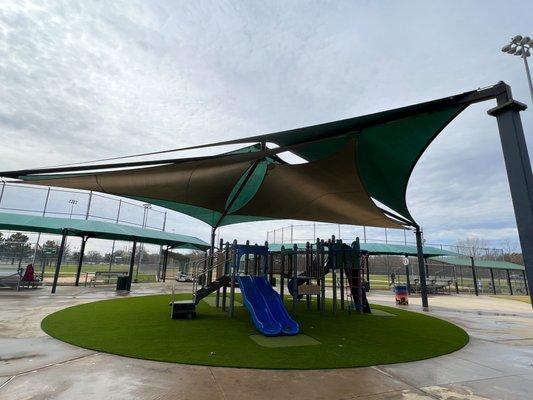 Carrollton, TX Playground surface installation