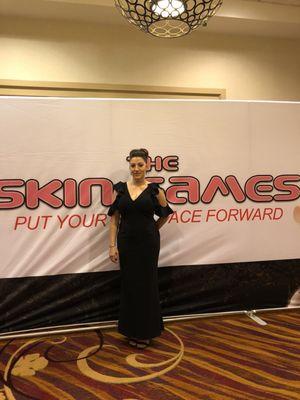 what a wonderful moment being recognized for my talents in the skin care industry.  Hyperpigmentation finalist!