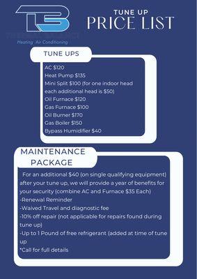 Check out our some of our flat rate pricing! You are free to choose if you'd like year long benefits.... Or not! The choose is yours.