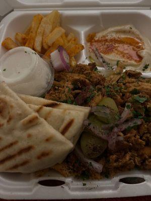 Beef Shawarma Platter