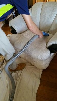 Upholstery cleaning